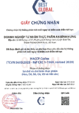 Doanh Nghiệp Tư Nhân Thực Phẩm An Bình Hưng